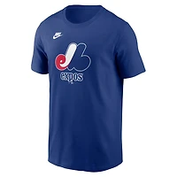 Nike Montreal Expos Cooperstown Collection Team Logo T-Shirt