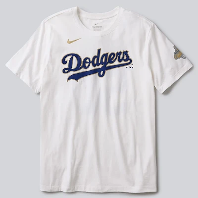 Nike Mookie Betts Los Angeles Dodgers 2026 Gold Collection Name Number T-Shirt