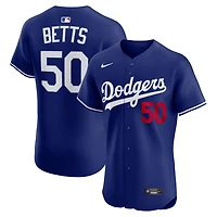 Nike Mookie Betts Los Angeles Dodgers Alternate 2 Elite Player Jersey