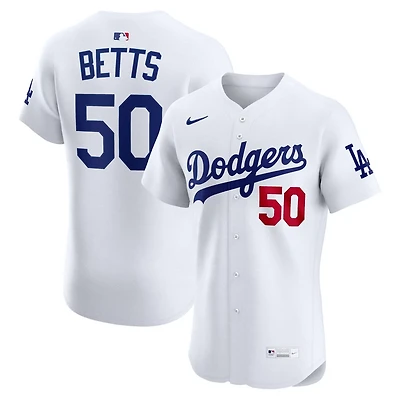 Nike Mookie Betts Los Angeles Dodgers Home Elite Player Jersey