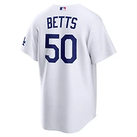 Nike Mookie Betts Los Angeles Dodgers Home Stadium Jersey