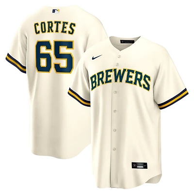 Nike Nestor Cortes Milwaukee Brewers Home Replica Jersey