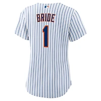 Nike New York Mets 1 Bride Home Replica Jersey