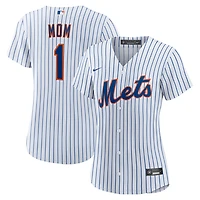 Nike New York Mets 1 Mom Home Replica Jersey