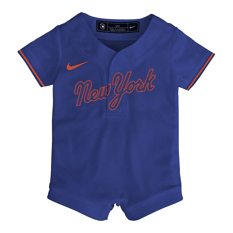 Nike New York Mets Alternate Replica Romper Jersey