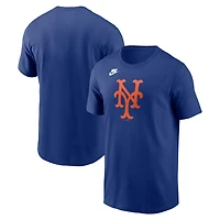 Nike New York Mets Cooperstown Collection Team Logo T-Shirt