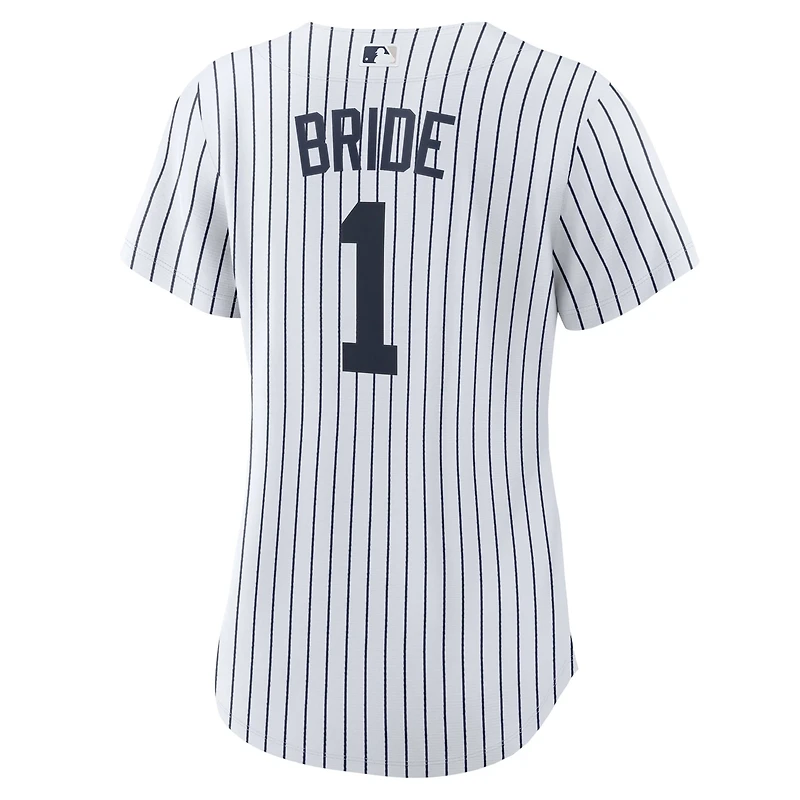 Nike New York Yankees 1 Bride Home Replica Jersey