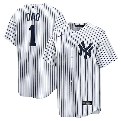 Nike New York Yankees 1 Dad Home Replica Jersey