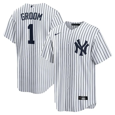 Nike New York Yankees 1 Groom Home Replica Jersey