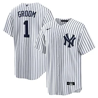 Nike New York Yankees 1 Groom Home Replica Jersey