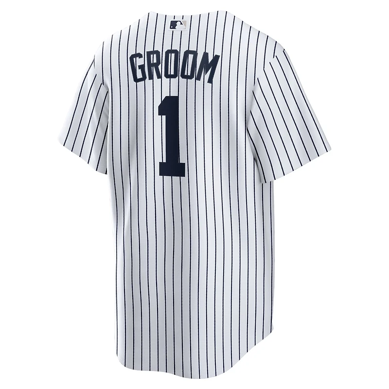 Nike New York Yankees 1 Groom Home Replica Jersey