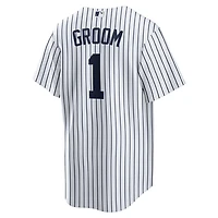 Nike New York Yankees 1 Groom Home Replica Jersey