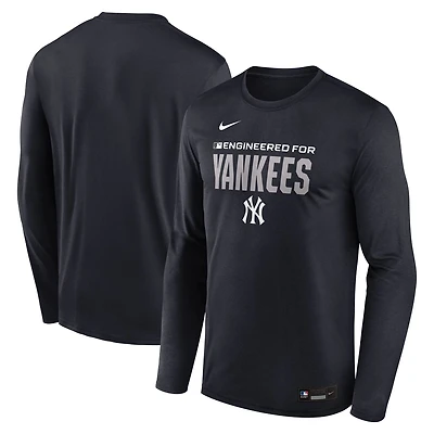 Nike New York Yankees Authentic Collection Legend Dri-FIT Long Sleeve T-Shirt