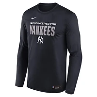 Nike New York Yankees Authentic Collection Legend Dri-FIT Long Sleeve T-Shirt