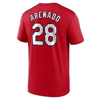 Nike Nolan Arenado St Louis Cardinals Legend Name and Number Home T-Shirt