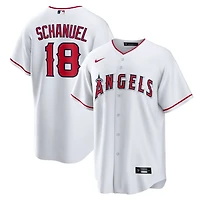 Nike Nolan Schanuel Los Angeles Angels Home Replica Jersey