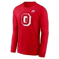 Nike Ohio State Buckeyes Legacy Primary Logo Long Sleeve T-Shirt