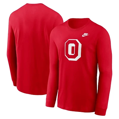Nike Ohio State Buckeyes Legacy Primary Logo Long Sleeve T-Shirt