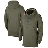 Nike Ohio State Buckeyes Military Pack Long Sleeve Hoodie T-Shirt