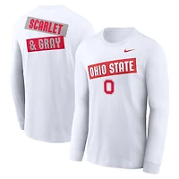 Nike Ohio State Buckeyes Two-Hit Classic Location Long Sleeve T-Shirt