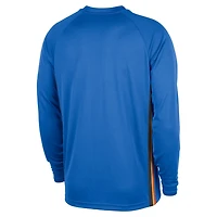 Nike Oklahoma City Thunder 2025 26 Authentic Pre-Game Legend Dri-FIT Long Sleeve Shooting Shirt