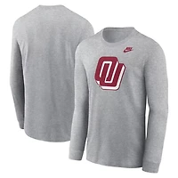 Nike Oklahoma Sooners Alternate Logo Long Sleeve T-Shirt
