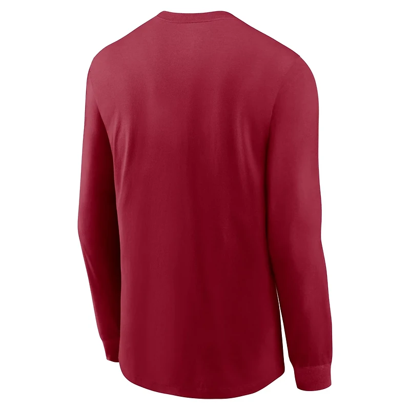 Nike Oklahoma Sooners Alternate Logo Long Sleeve T-Shirt