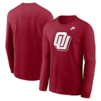 Nike Oklahoma Sooners Alternate Logo Long Sleeve T-Shirt