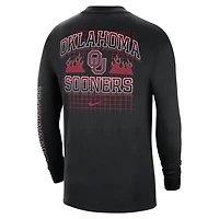 Nike Oklahoma Sooners Tour Max 90 Long Sleeve T-Shirt