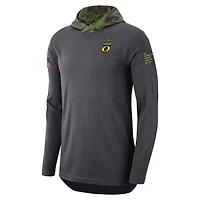 Nike Oregon Ducks Military Long Sleeve Hoodie T-Shirt