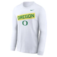 Nike Oregon Ducks Two-Hit Classic Location Long Sleeve T-Shirt