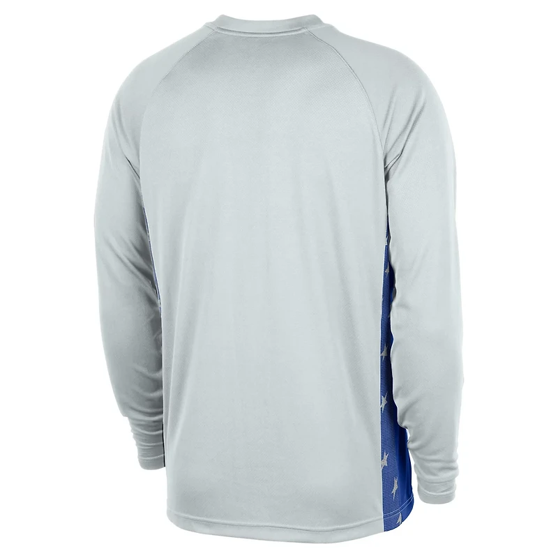 Nike Orlando Magic 2025 26 City Edition Authentic Pregame Dri-FIT Long Sleeve Shooting T-Shirt