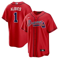 Nike Ozzie Albies Atlanta Braves Alternate Replica Player Name Jersey