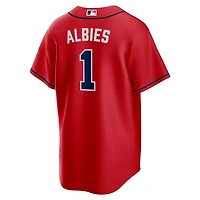 Nike Ozzie Albies Atlanta Braves Alternate Replica Player Name Jersey
