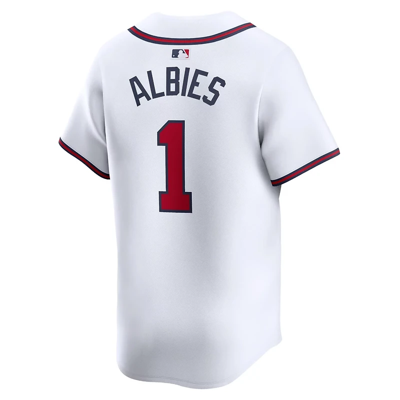 Nike Ozzie Albies Atlanta Braves Home Limited Player Jersey