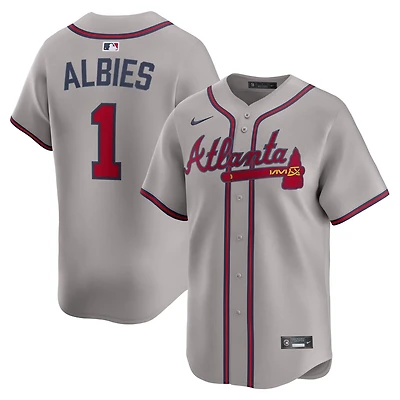 Nike Ozzie Albies Atlanta Braves Road Limited Player Jersey