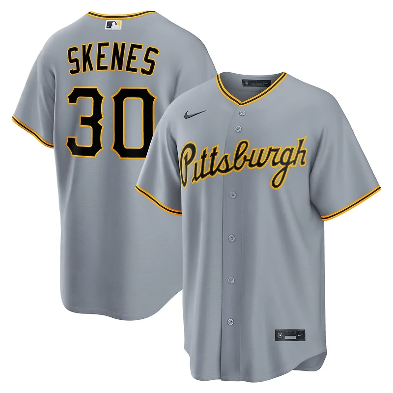 Nike Paul Skenes Pittsburgh Pirates Road Replica Jersey