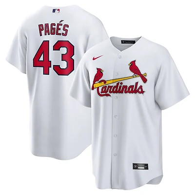 Nike Pedro Pags St Louis Cardinals Home Replica Jersey