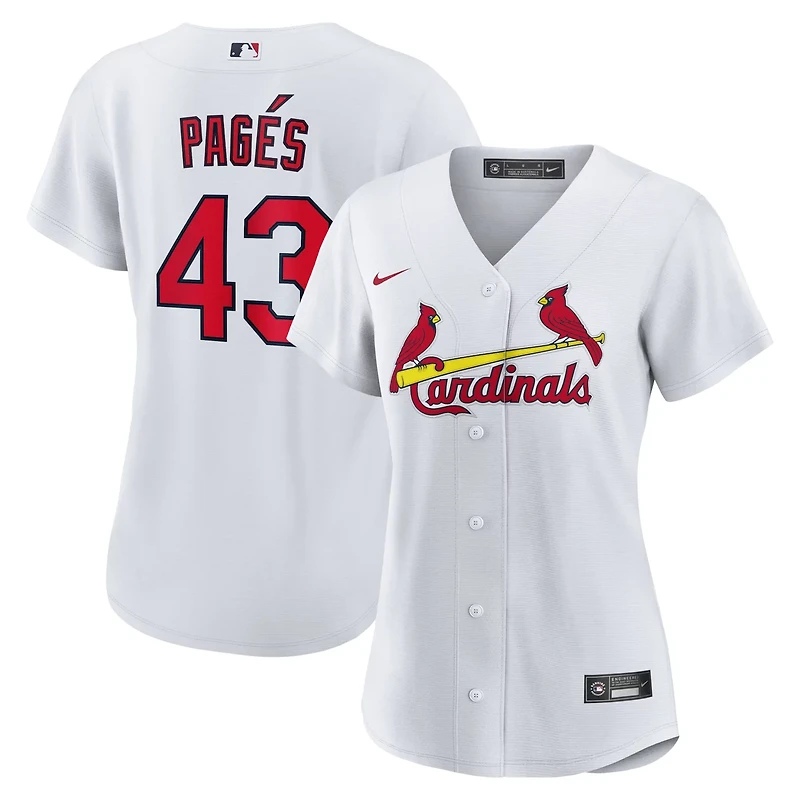 Nike Pedro Pags St Louis Cardinals Home Replica Jersey