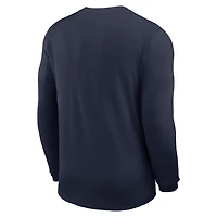 Nike Penn State Nittany Lions 2025 Sideline Coach UV Performance Long Sleeve T-Shirt