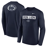 Nike Penn State Nittany Lions Primetime Campus 2-Hit Legend Dri-FIT Long Sleeve T-Shirt