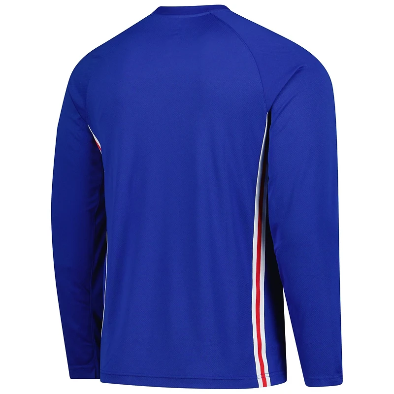 Nike Philadelphia 76ers 2025 26 Authentic Pre-Game Legend Dri-FIT Long Sleeve Shooting Shirt