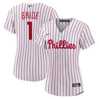 Nike Philadelphia Phillies 1 Bride Home Replica Jersey