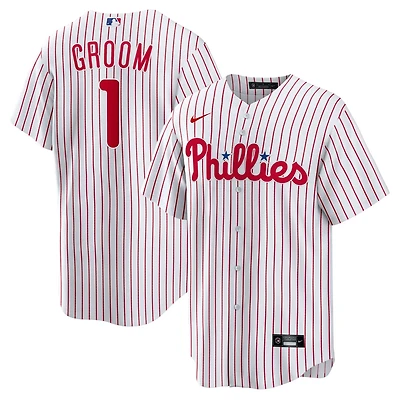 Nike Philadelphia Phillies 1 Groom Home Replica Jersey