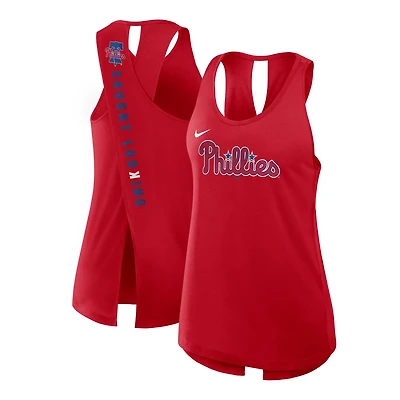 Nike Philadelphia Phillies Crisscross Performance Tank Top