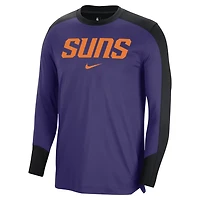 Nike Phoenix Suns 2024 25 Authentic Pre-Game Legend Long Sleeve Shooting Shirt