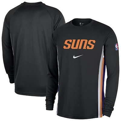 Nike Phoenix Suns 2025 26 Authentic Pre-Game Legend Dri-FIT Long Sleeve Shooting Shirt