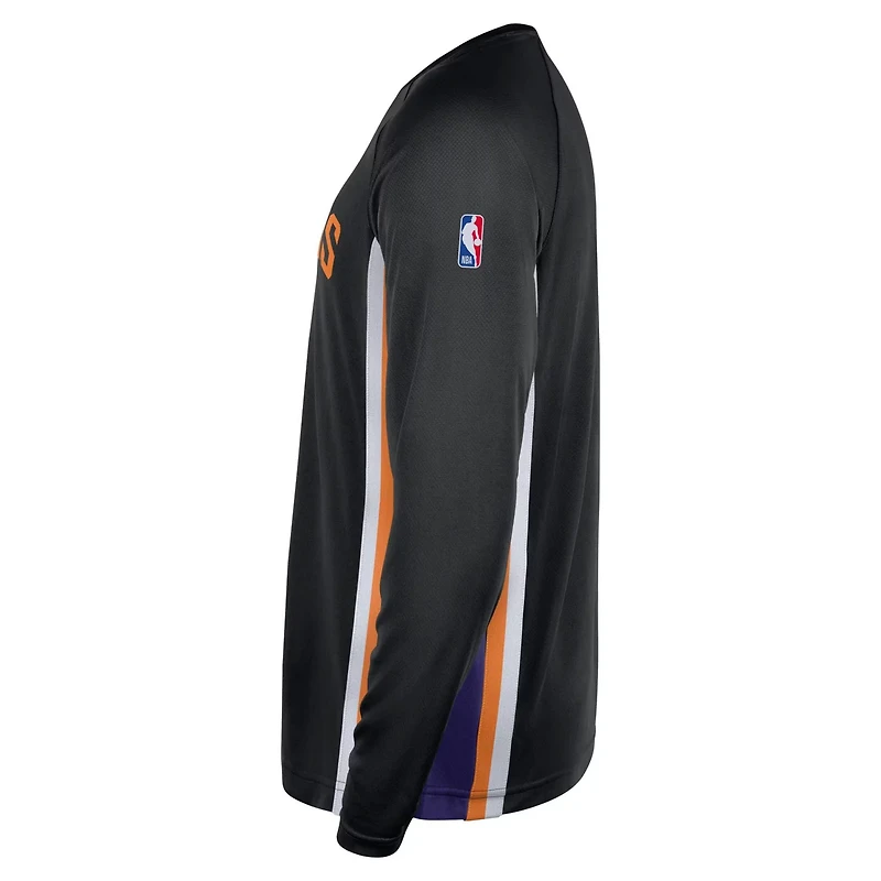Nike Phoenix Suns 2025 26 Authentic Pre-Game Legend Dri-FIT Long Sleeve Shooting Shirt