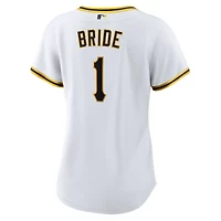 Nike Pittsburgh Pirates 1 Bride Home Replica Jersey