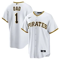 Nike Pittsburgh Pirates 1 Dad Home Replica Jersey